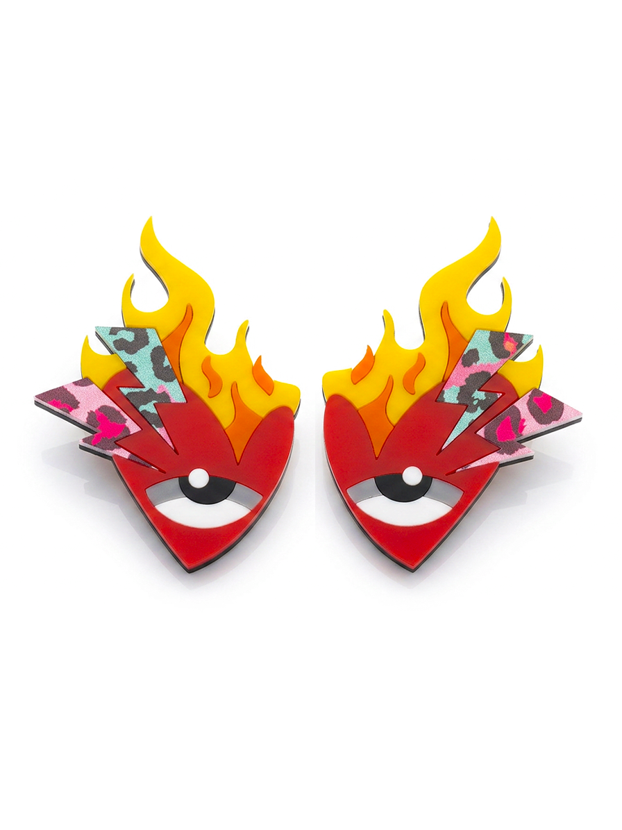 Pendientes corazón