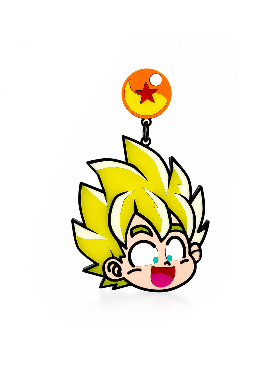 Pendientes Goku