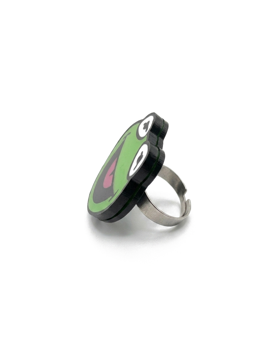 Anillo no es fácil ser verde 🐸