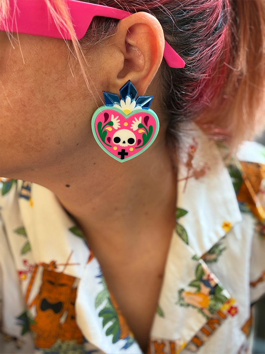 Pendientes milagrito primavera 💀🌸