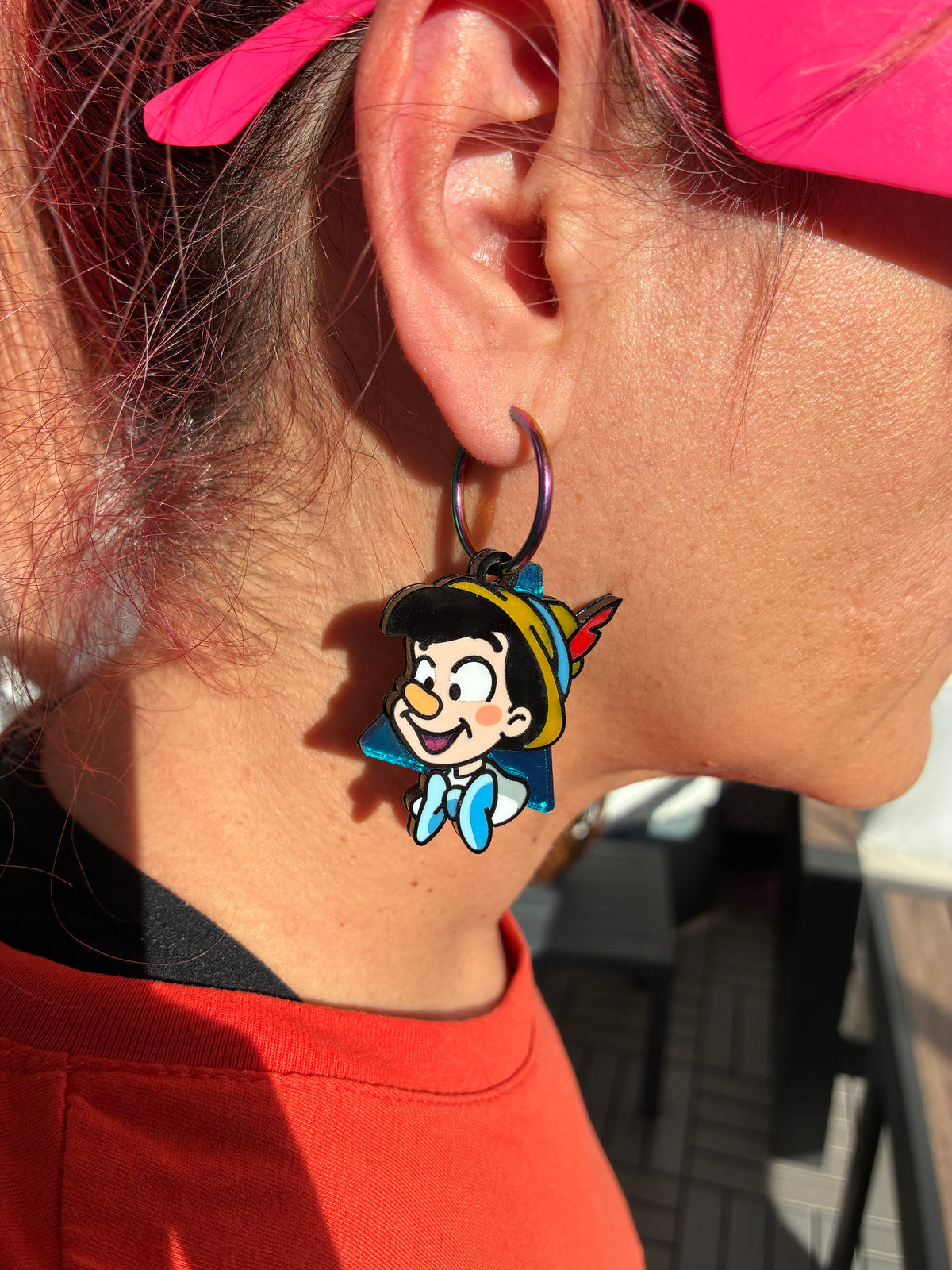 Pendientes Pinocho y pepito grillo 🐳🦗