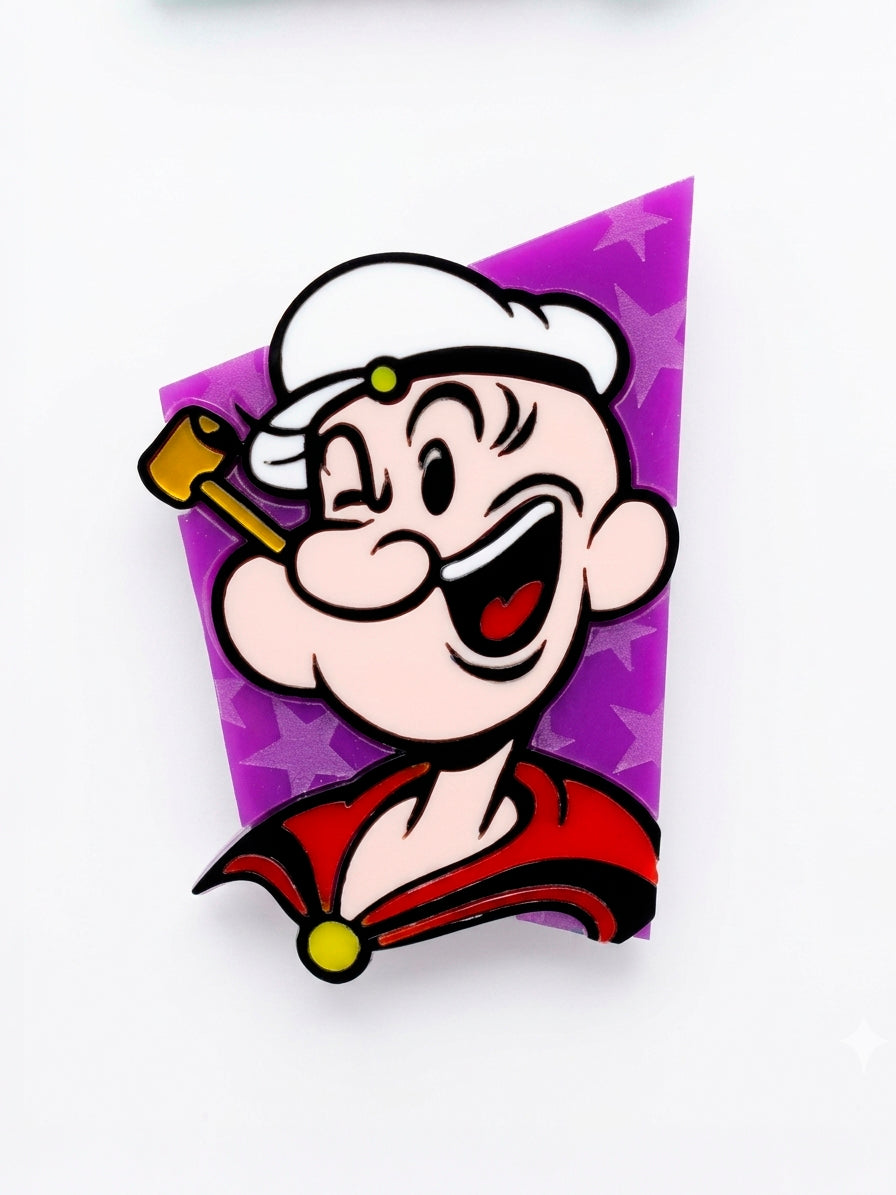 Pendientes Popeye y Olivia