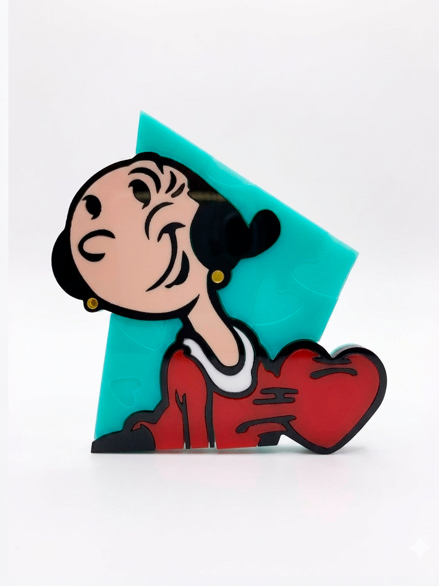 Pendientes Popeye y Olivia