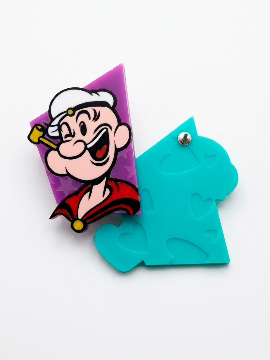 Pendientes Popeye y Olivia
