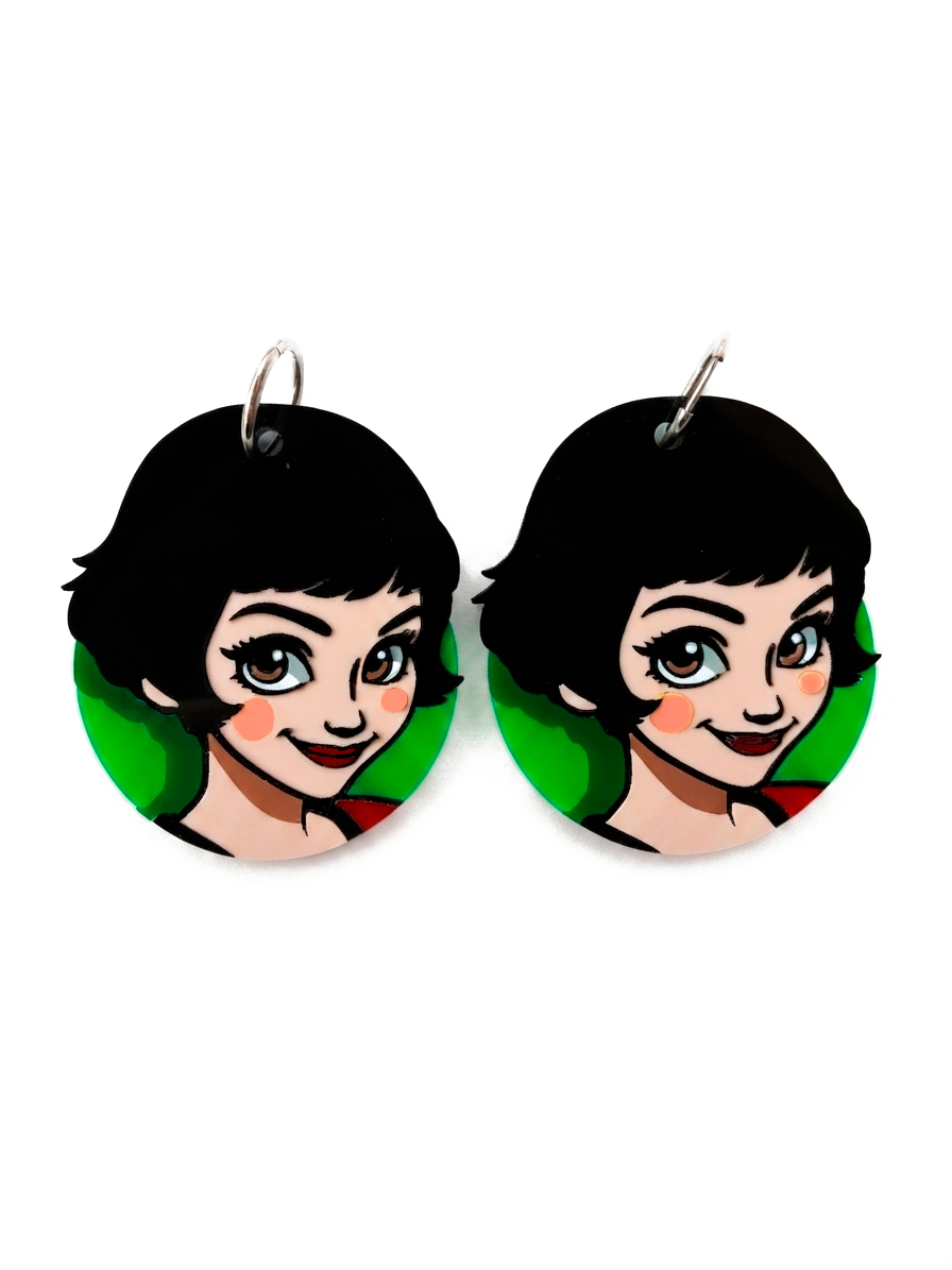 Los fabulosos pendientes de Amélie Poulain 💚🎬
