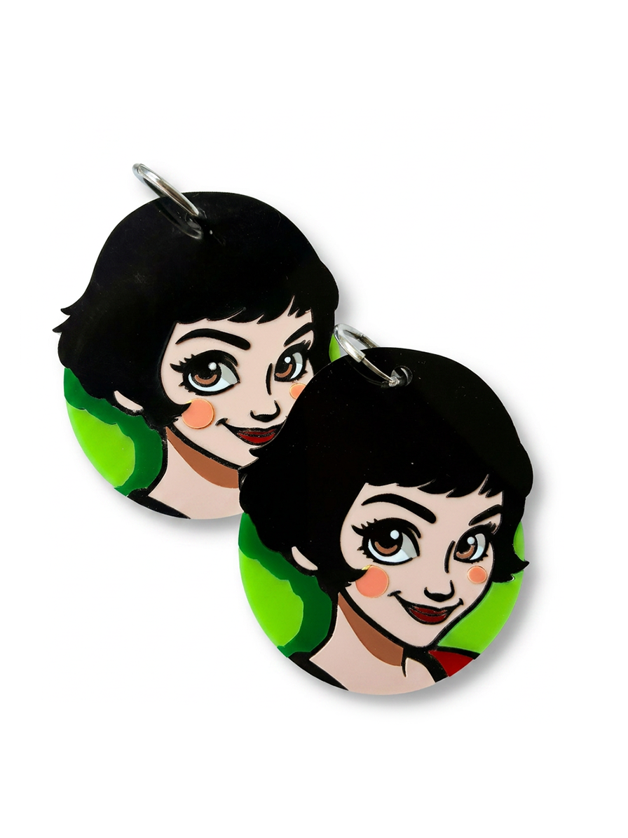Los fabulosos pendientes de Amélie Poulain 💚🎬