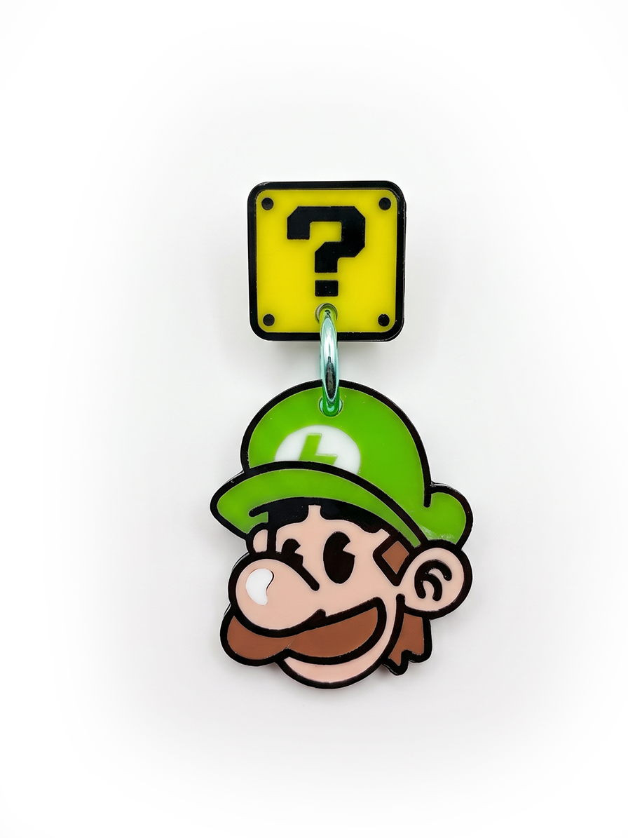 Pendientes Mario y Luigi 🍄